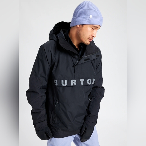 Burton Other - S0LD Burton Men's Frostner Anorak Jacket True Black